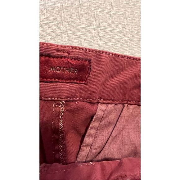 MOTHER THE SHAKER PREP HIGH WAISTED CROP CHINOS SIZE 26 NEW TAGS - Picture 5 of 16